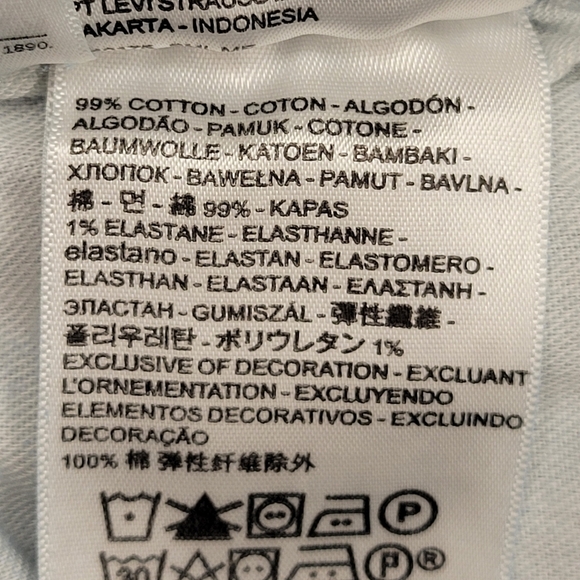 NWT Levi's 569 Loose Straight Blue Jeans, Size 36×36 - Picture 10 of 10